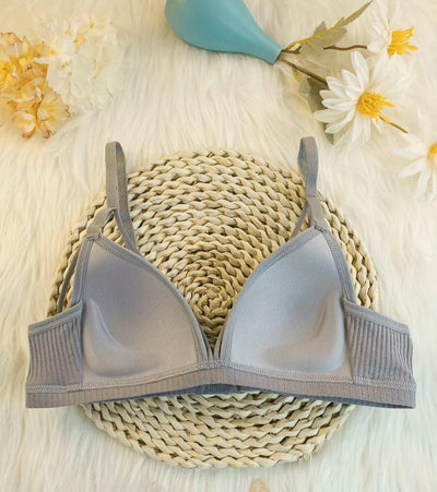 Women’s Wireless Backless Cut-Out Bra – Soft Fit, Adjustable, No Underwire, All-Day Comfort