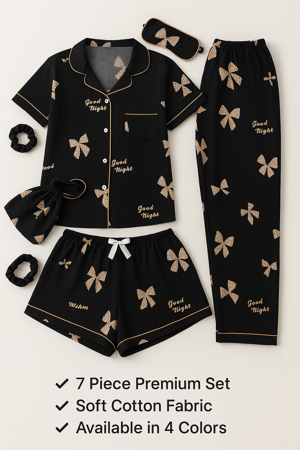 "7 Piece Nightwear Set"