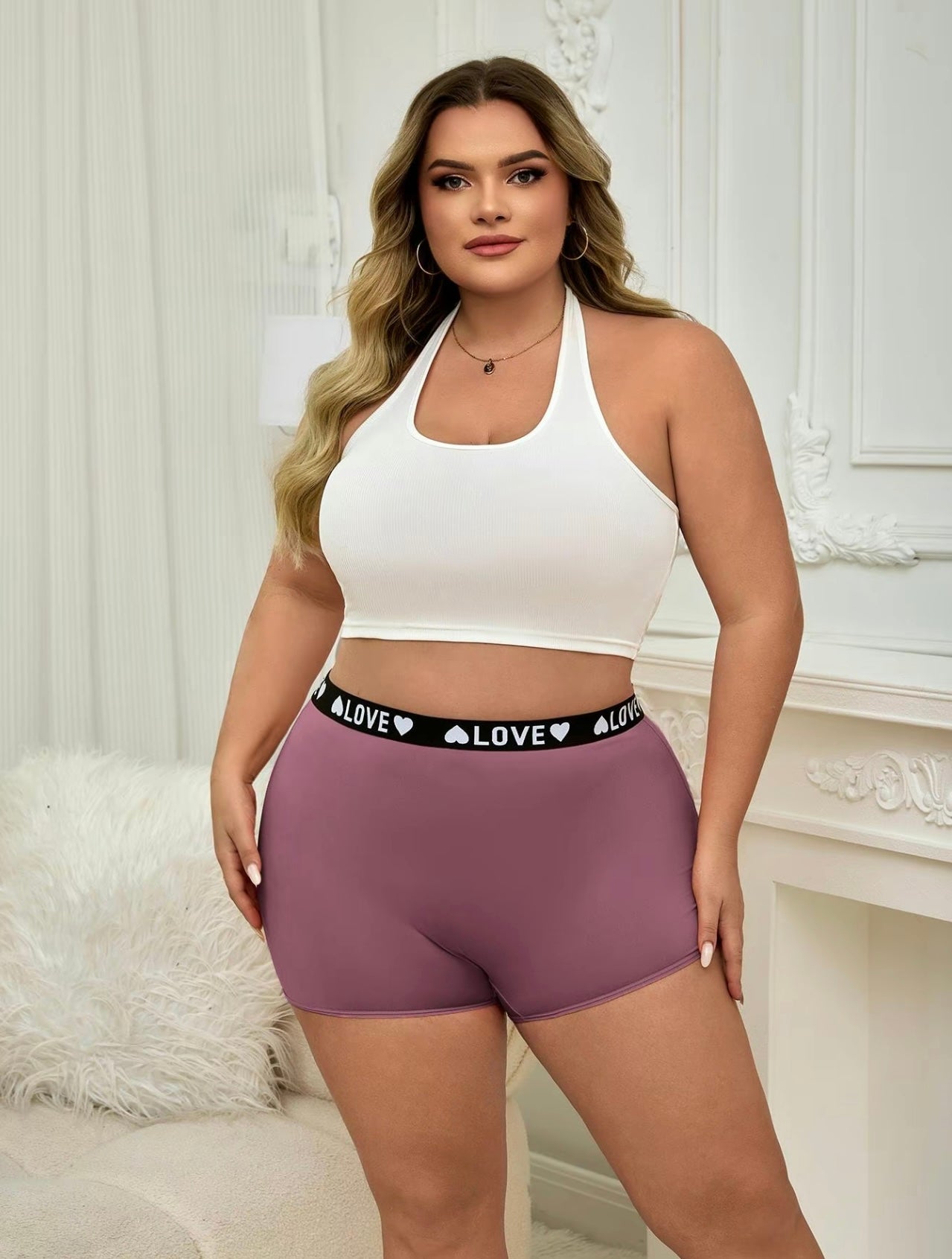 Heart Print Boxers - Comfy & Breathable Women’s Underwear (5-Pack)