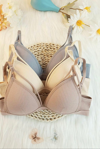 Women’s Wireless Backless Cut-Out Bra – Soft Fit, Adjustable, No Underwire, All-Day Comfort